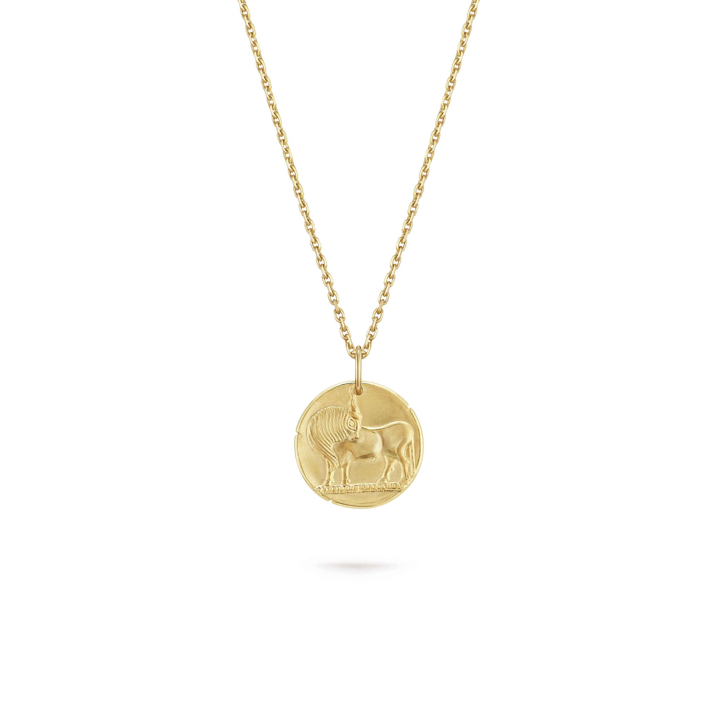 VAN CLEEF ARPELS ZODIAQUE MEDAL TAURI (TAURUS) - YELLOW GOLD  VCARP7SS00